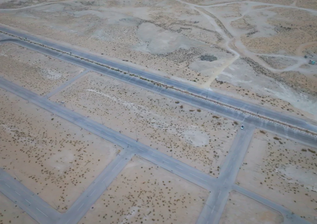Land plots in the Eastern Province